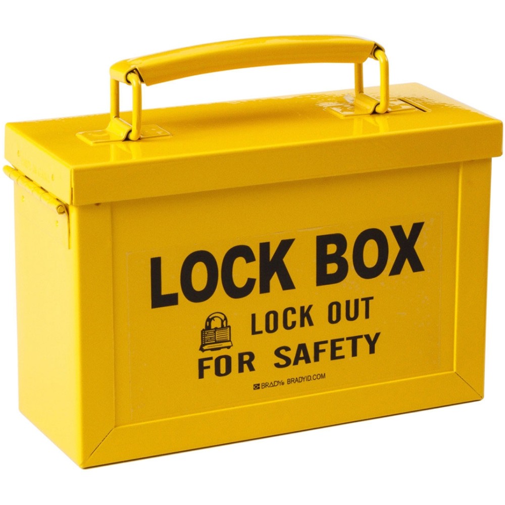 Brady Yellow Group Lockout Box Brady Yellow Group Lockout Box